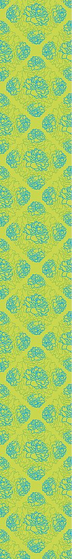 patterned-wallpaper-rose-dream-in-limegreen