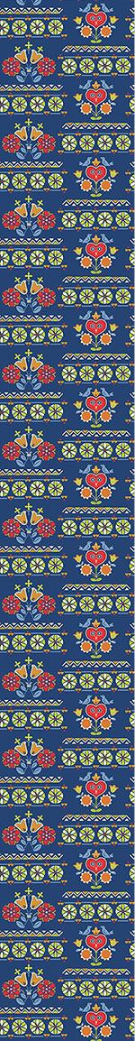patterned-wallpaper-gipsy-heart-at-night