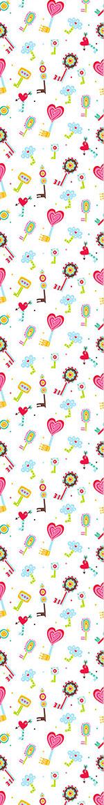 patterned-wallpaper-the-keys-to-the-childrens-hearts