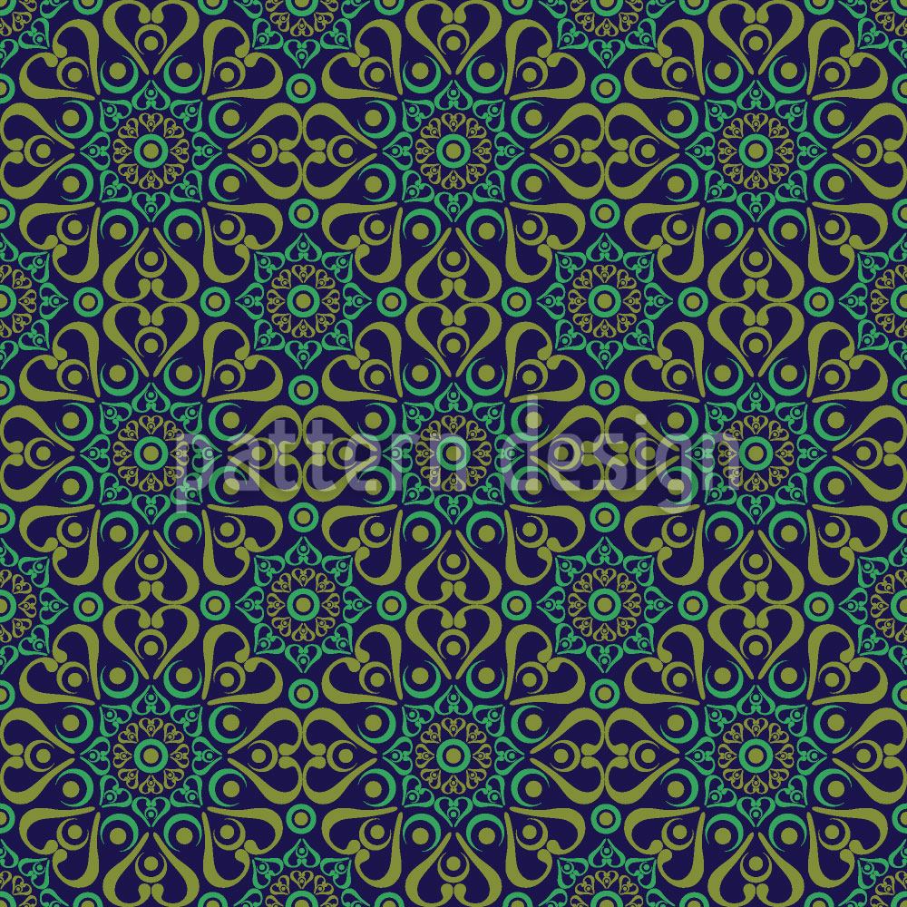 patterned-wallpaper-shah-of-persia