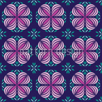 patterned-wallpaper-geofloral