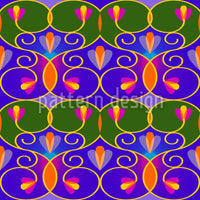 patterned-wallpaper-swirls-and-trellis