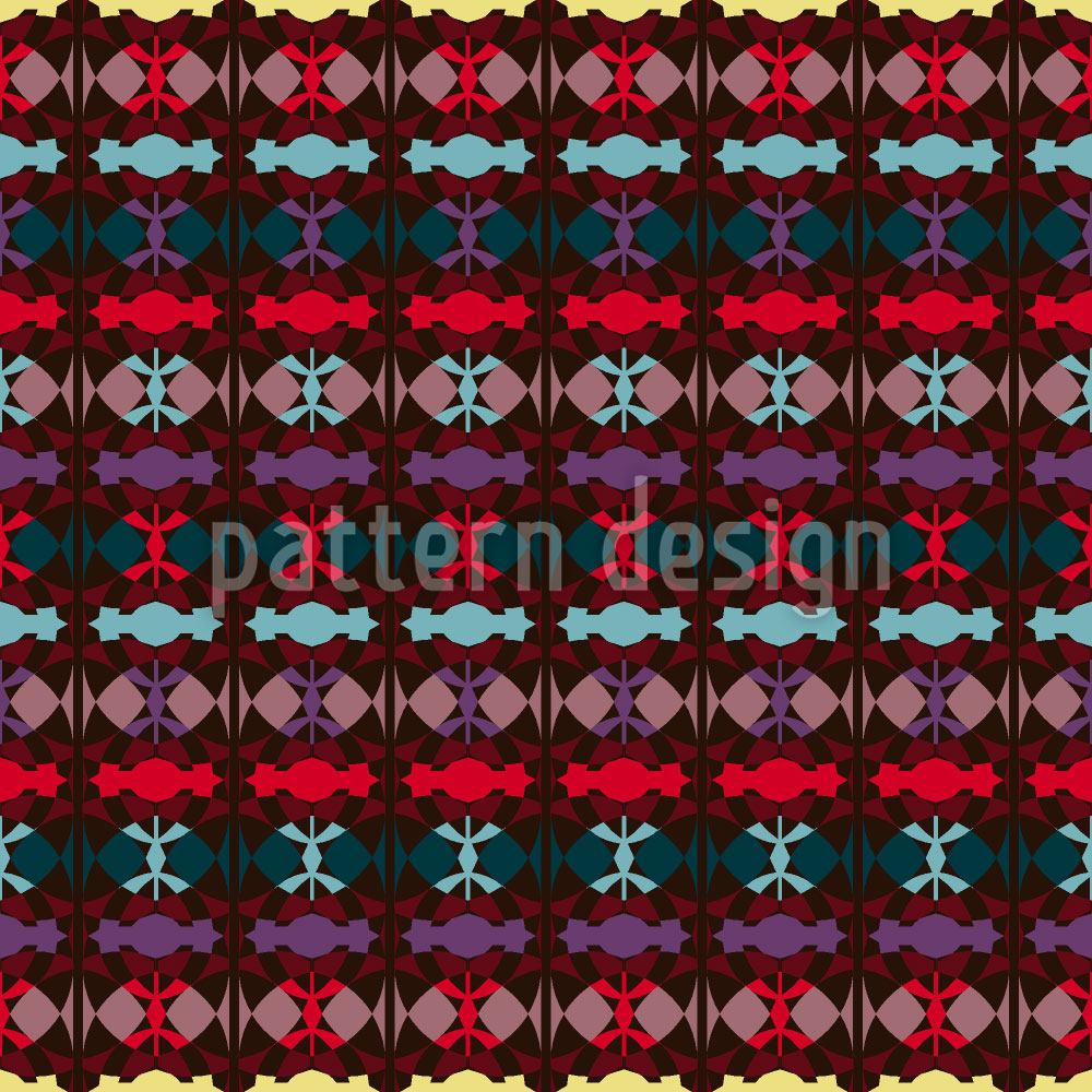 patterned-wallpaper-ethno-deco