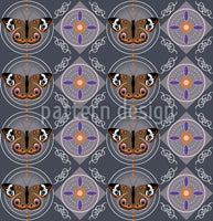 patterned-wallpaper-peacock-butterflies