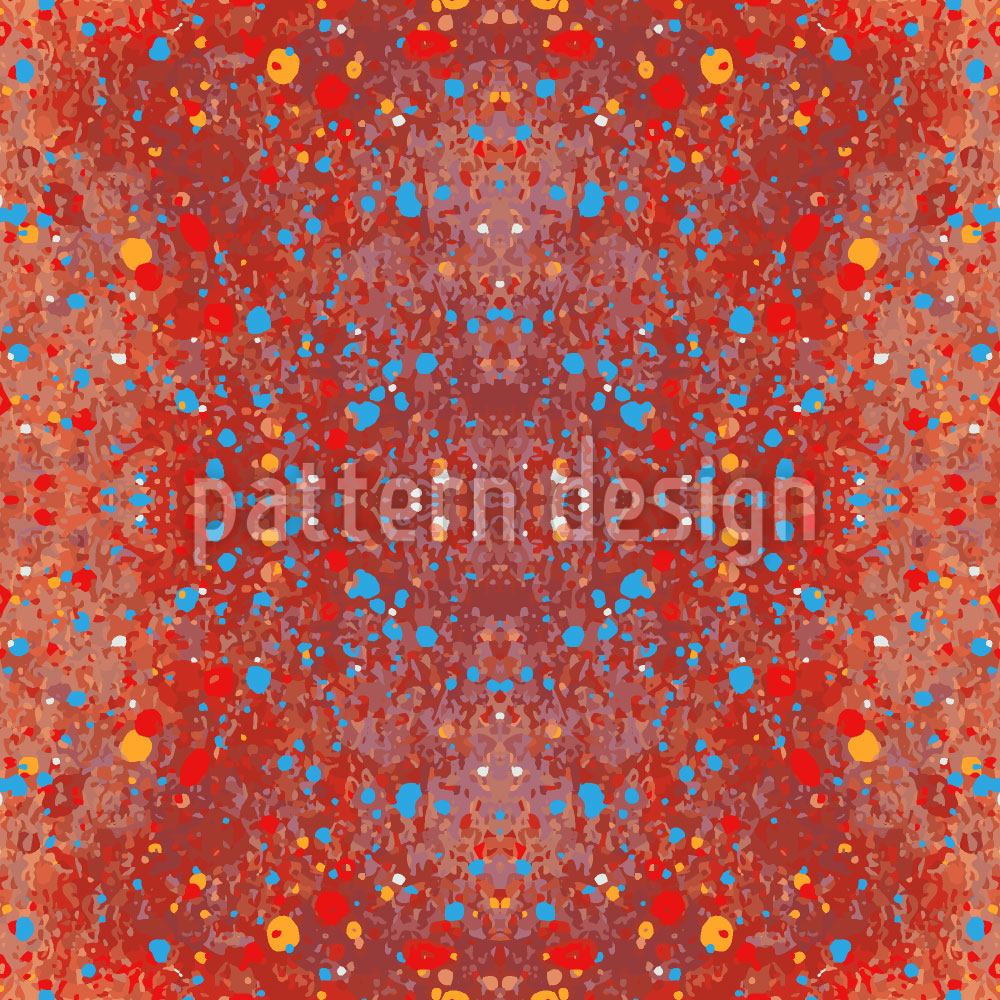 patterned-wallpaper-stained-red