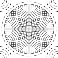 patterned-wallpaper-in-the-circle-grid