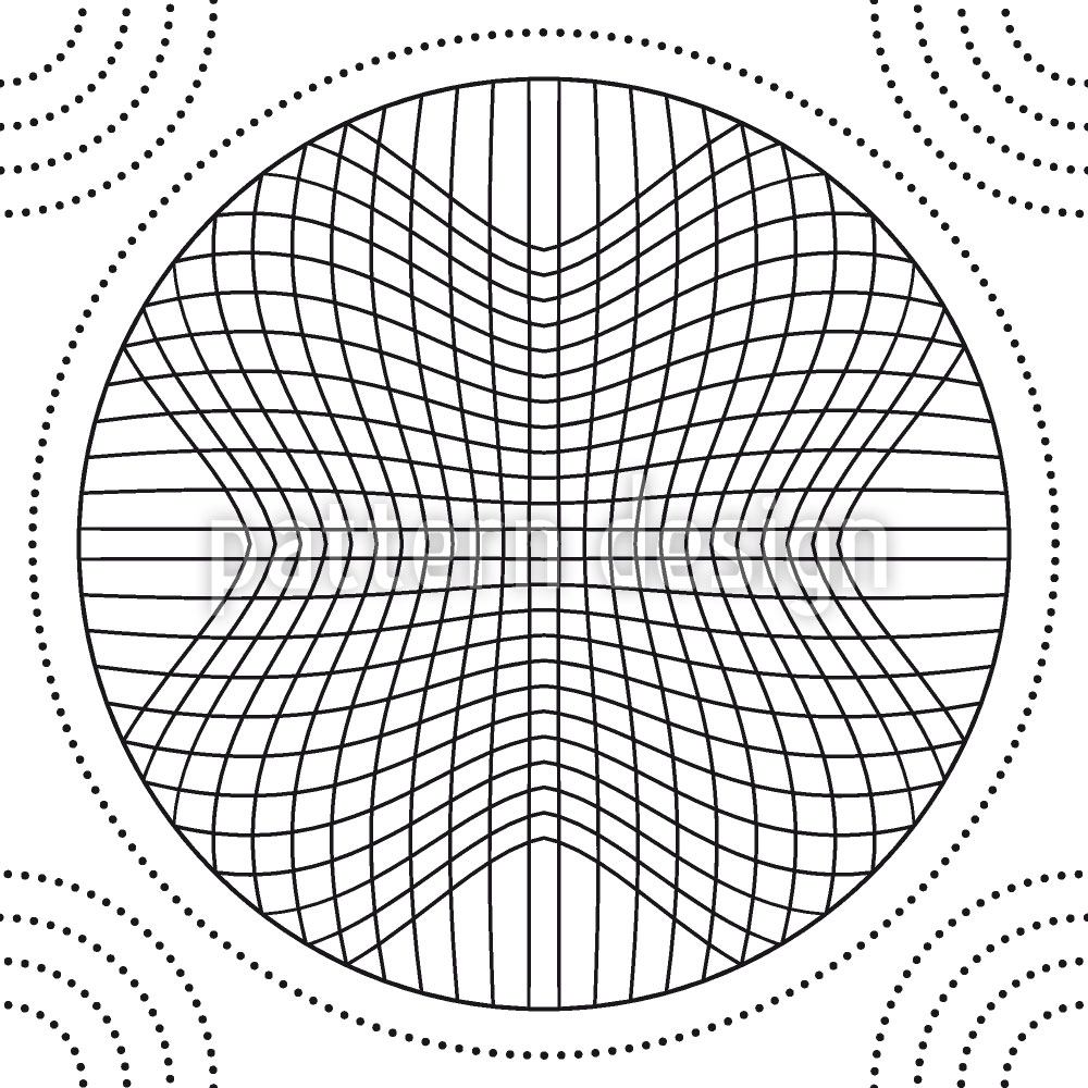 patterned-wallpaper-in-the-circle-grid