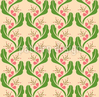 patterned-wallpaper-tendrils-with-pink