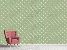 patterned-wallpaper-springtime-mesh