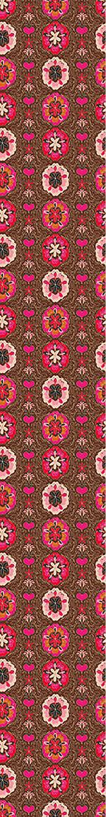 patterned-wallpaper-floralie-brown