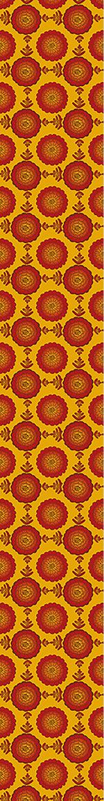 patterned-wallpaper-marigold-floral