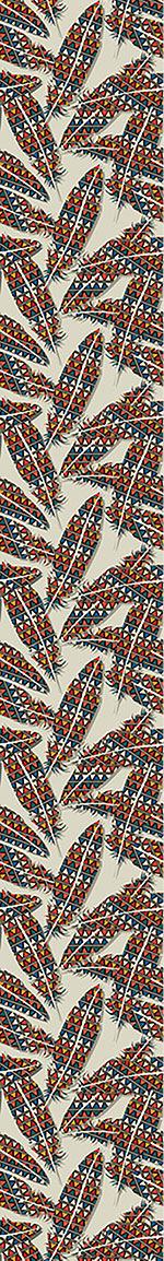 patterned-wallpaper-indian-feathers