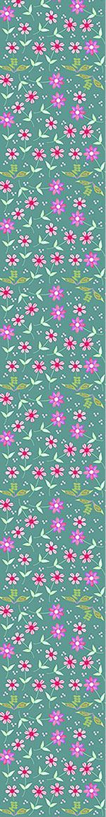 patterned-wallpaper-dots-and-flowers