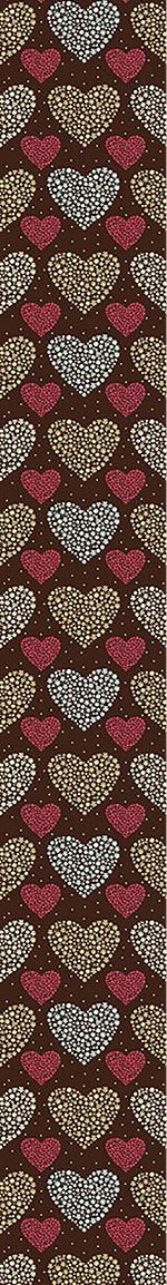 patterned-wallpaper-heart-bouquets