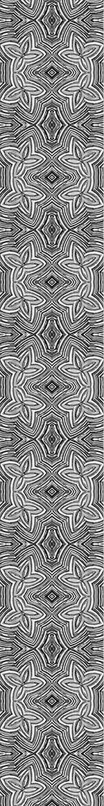 patterned-wallpaper-crayon-flowers-bw