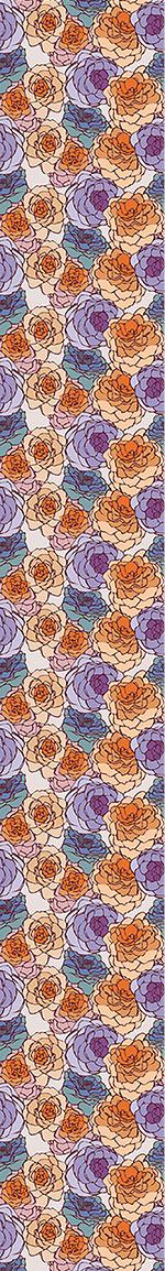 patterned-wallpaper-rose-art-nouveau