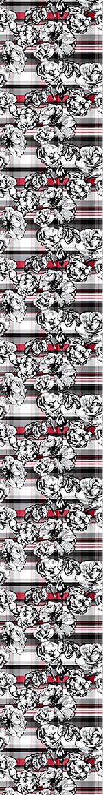 patterned-wallpaper-scotish-rose-check