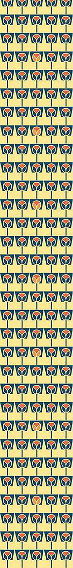 patterned-wallpaper-flowerpots-yellow