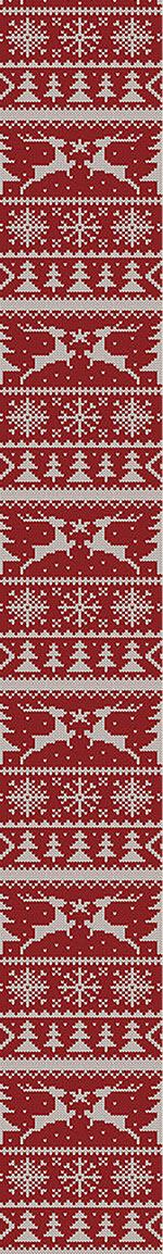 patterned-wallpaper-knitted-deer-crossing