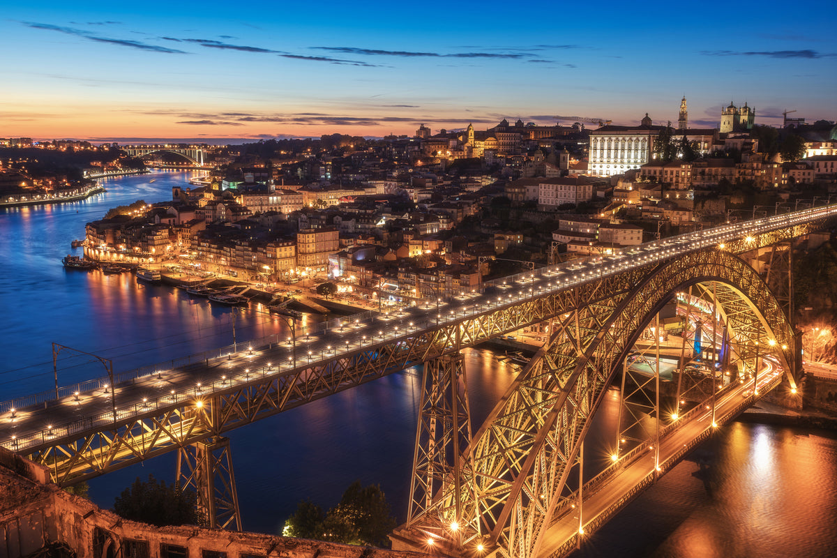 photo-wallpaper-portugal-porto-blue-hour