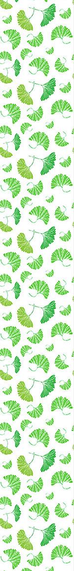 patterned-wallpaper-ginkgo-leaves