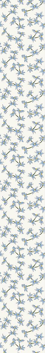 patterned-wallpaper-blue-rain-flowers