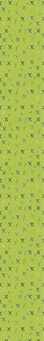 patterned-wallpaper-resis-mural-painting-green