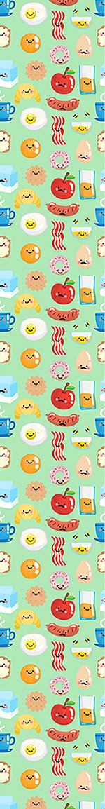 patterned-wallpaper-smiling-breakfast