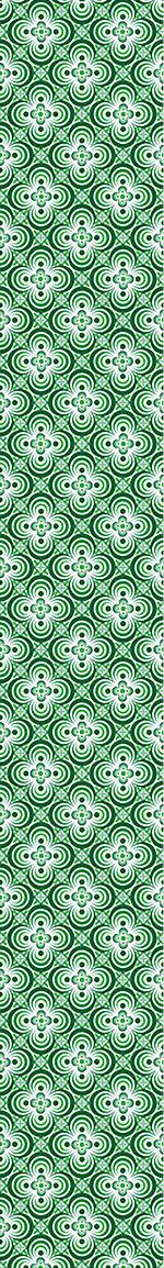 patterned-wallpaper-quatrefoil-green