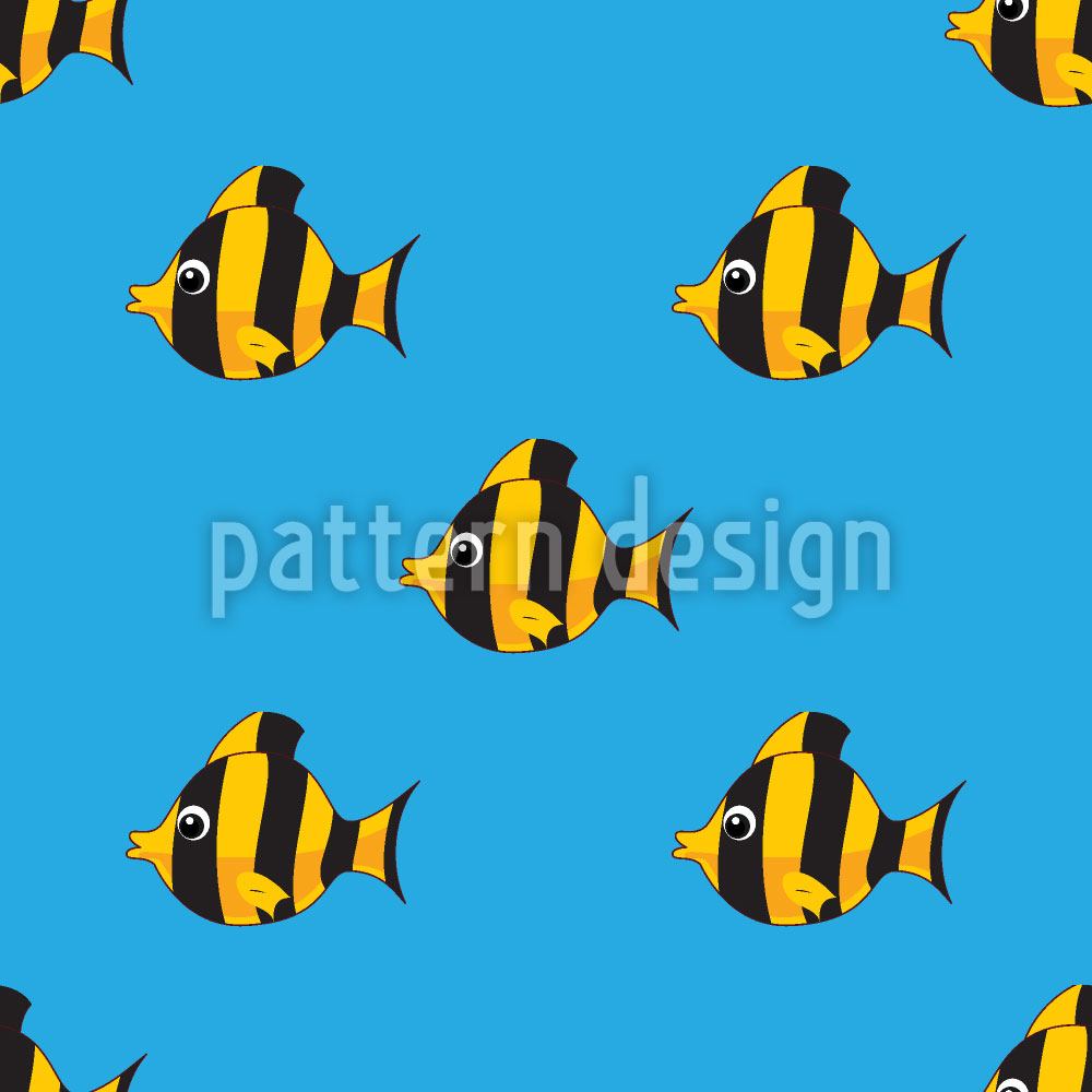 patterned-wallpaper-reef-fish-formatione