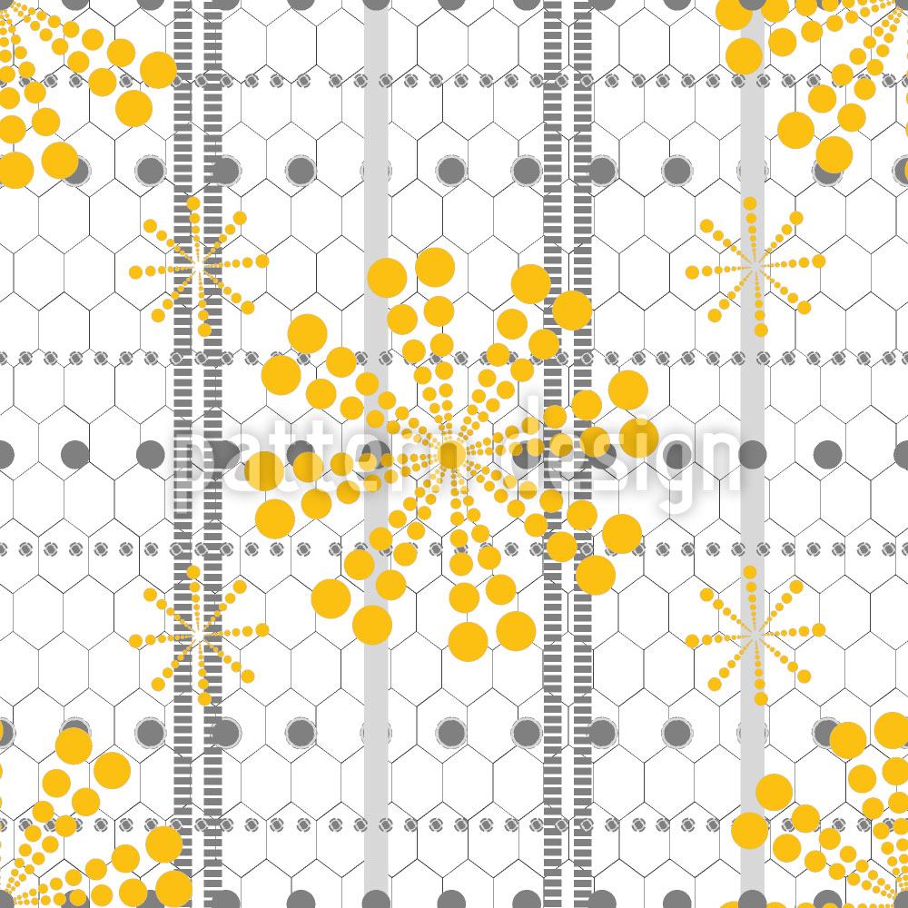 patterned-wallpaper-star-of-the-beehive