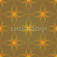 patterned-wallpaper-flowers-in-gold