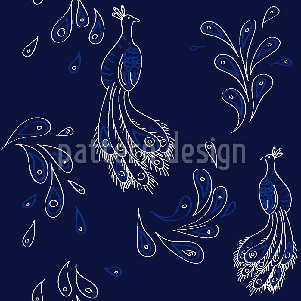 patterned-wallpaper-peacock-on-blue