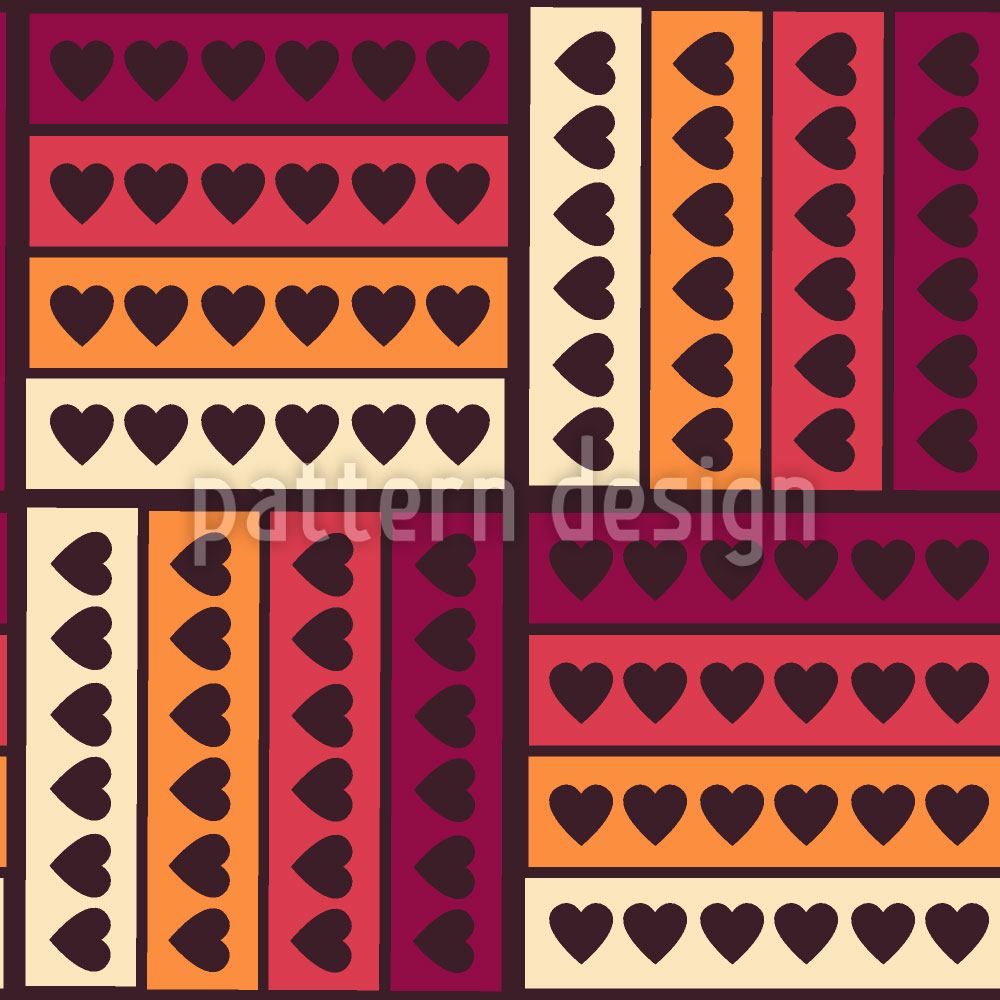 patterned-wallpaper-hearts-on-stripes