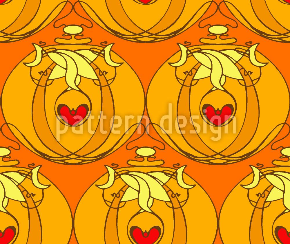 patterned-wallpaper-art-nouveau-flacon