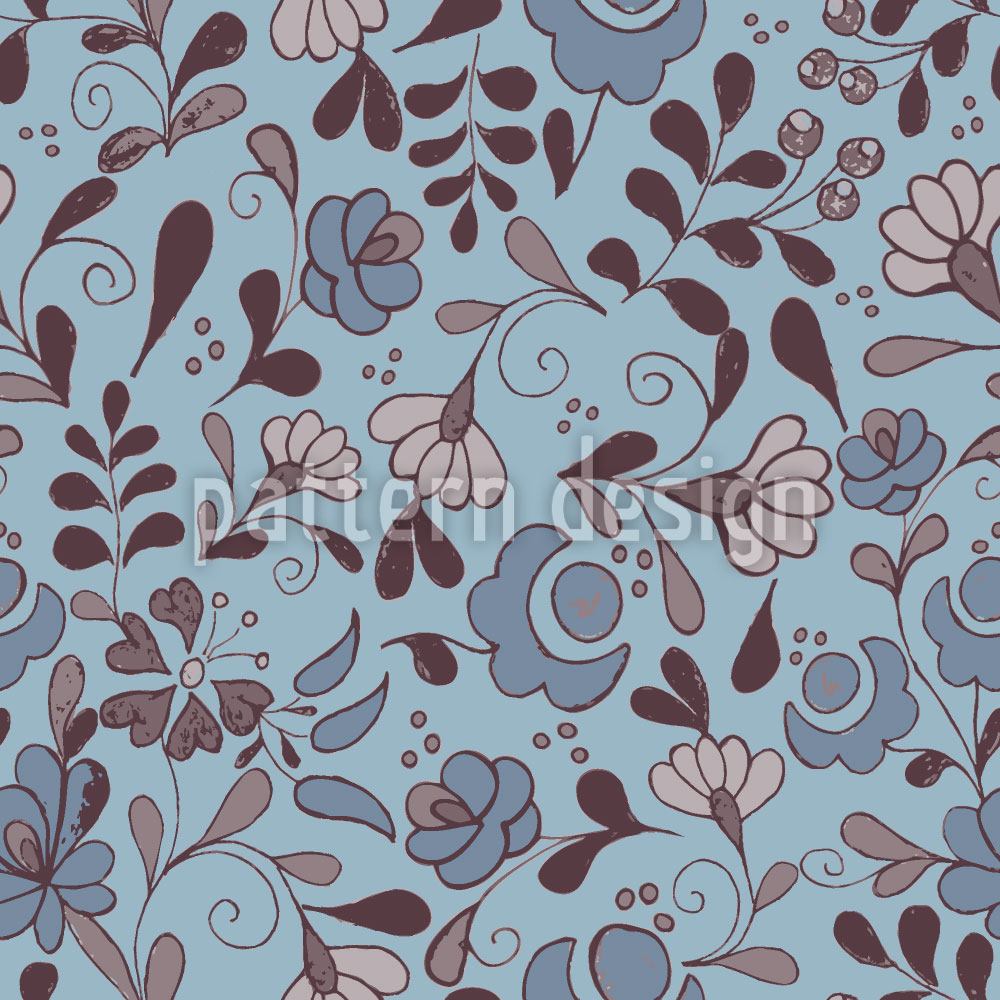 patterned-wallpaper-folklore-flower-nostalgia