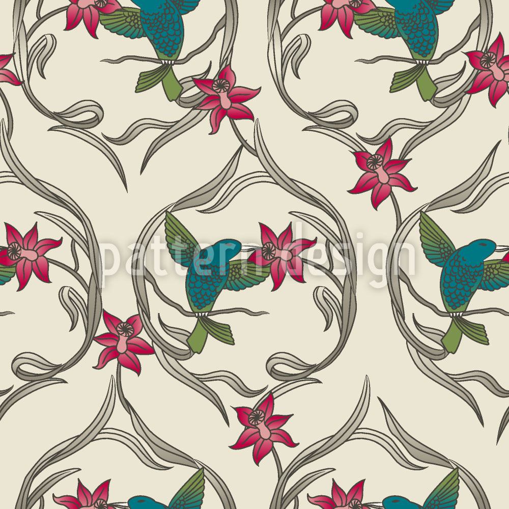 patterned-wallpaper-kolibri-dream