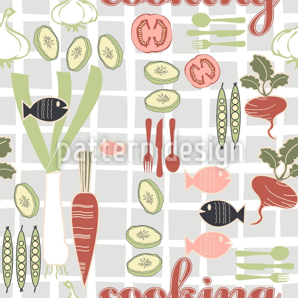 patterned-wallpaper-cooking-fun