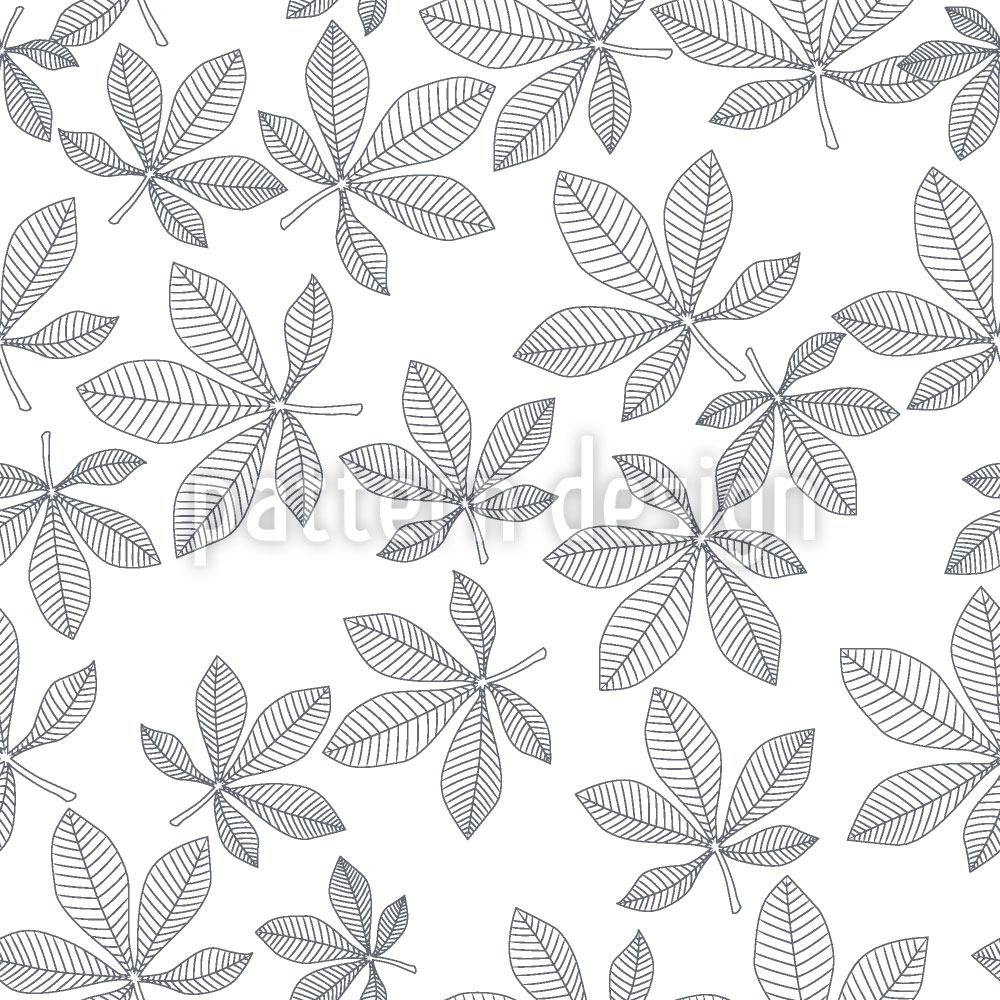 patterned-wallpaper-dreaming-of-chestnut-leaves