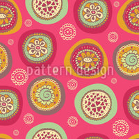 patterned-wallpaper-blooming-circles