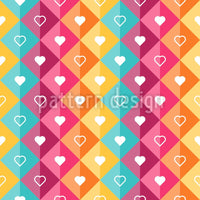 patterned-wallpaper-hearts-in-diamonds