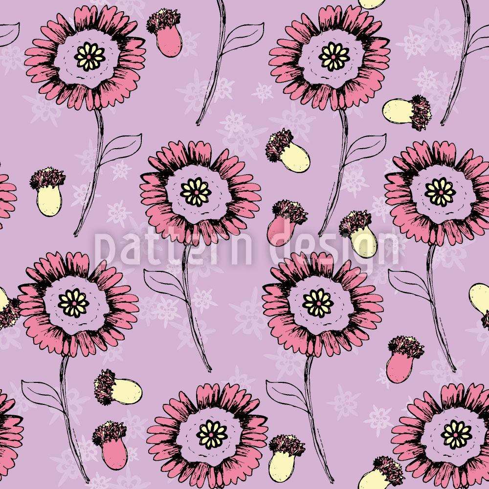 patterned-wallpaper-boheme-fantasyflowers-lavender