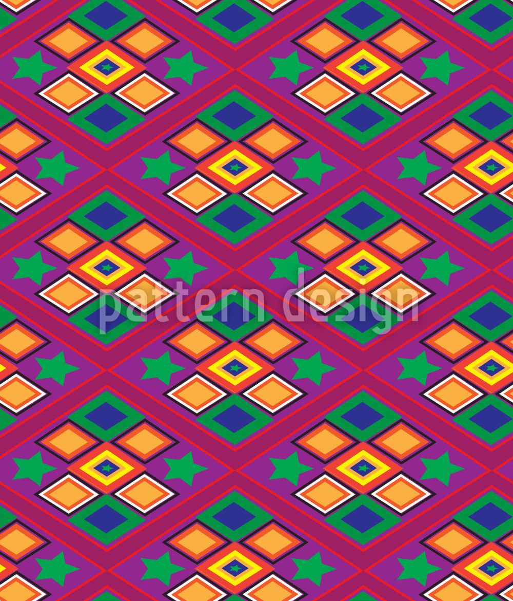 patterned-wallpaper-latin-rhomb