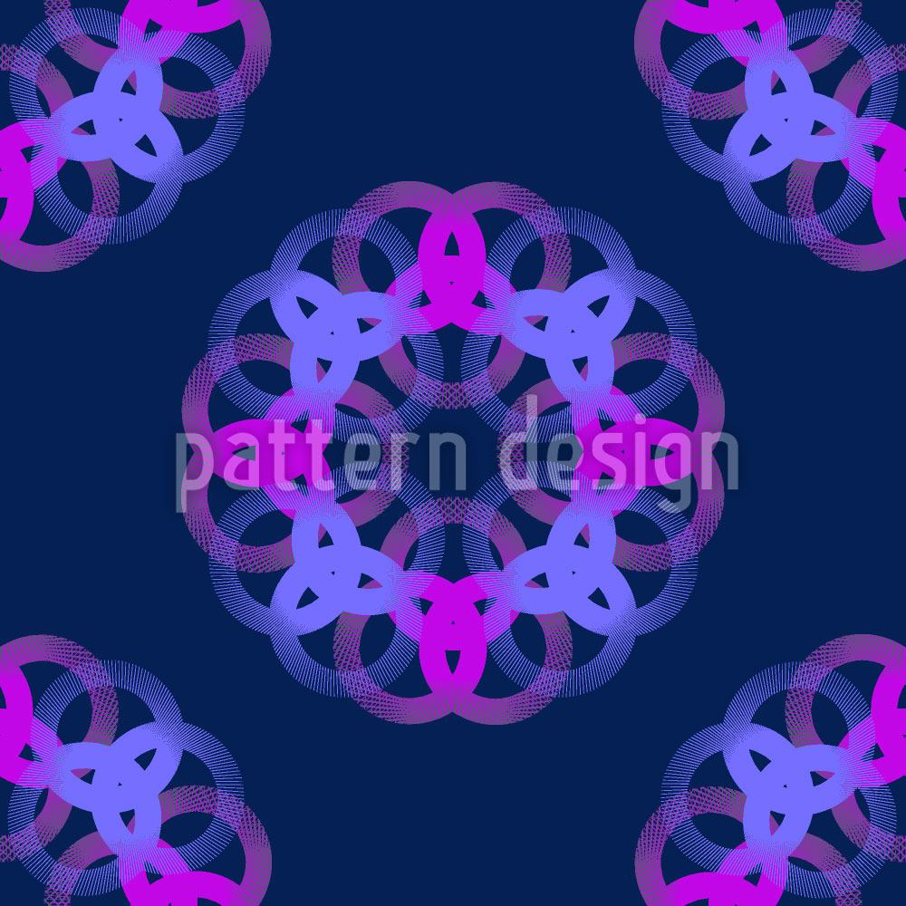 patterned-wallpaper-soft-rings