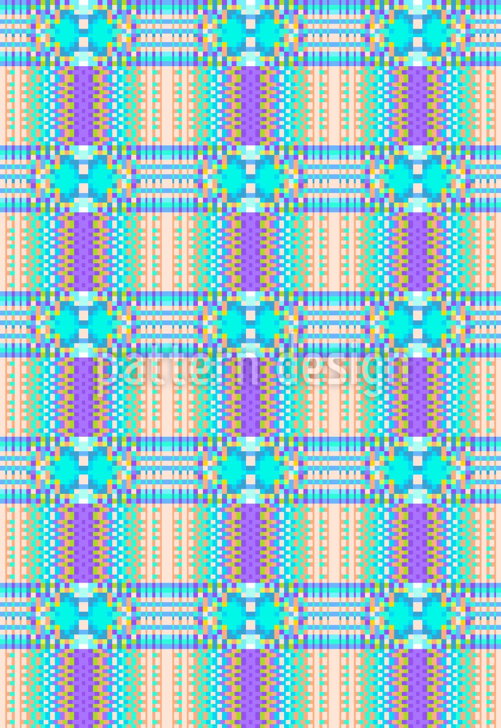 patterned-wallpaper-pixel-plaid