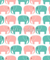 patterned-wallpaper-elephants-in-love