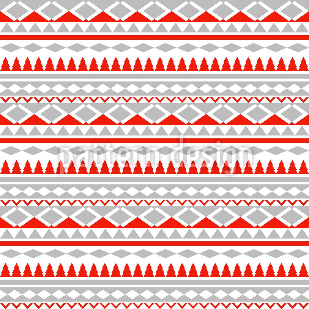 patterned-wallpaper-christmas-geometry