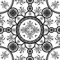 patterned-wallpaper-scarab