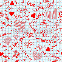 patterned-wallpaper-love-confessions-in-school