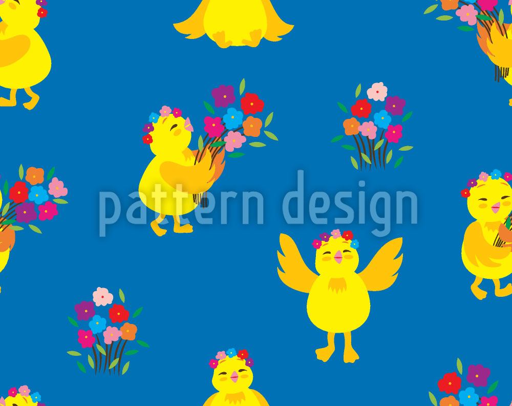 patterned-wallpaper-lucky-chick